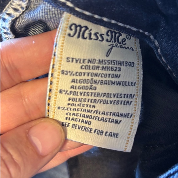 Miss Me Patch Mid-Rise Ankle Skinny Jeans - Picture 6 of 7